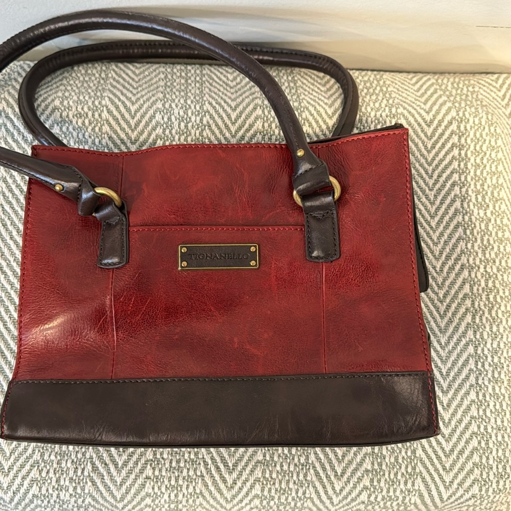 Tignanello Leather Handbag